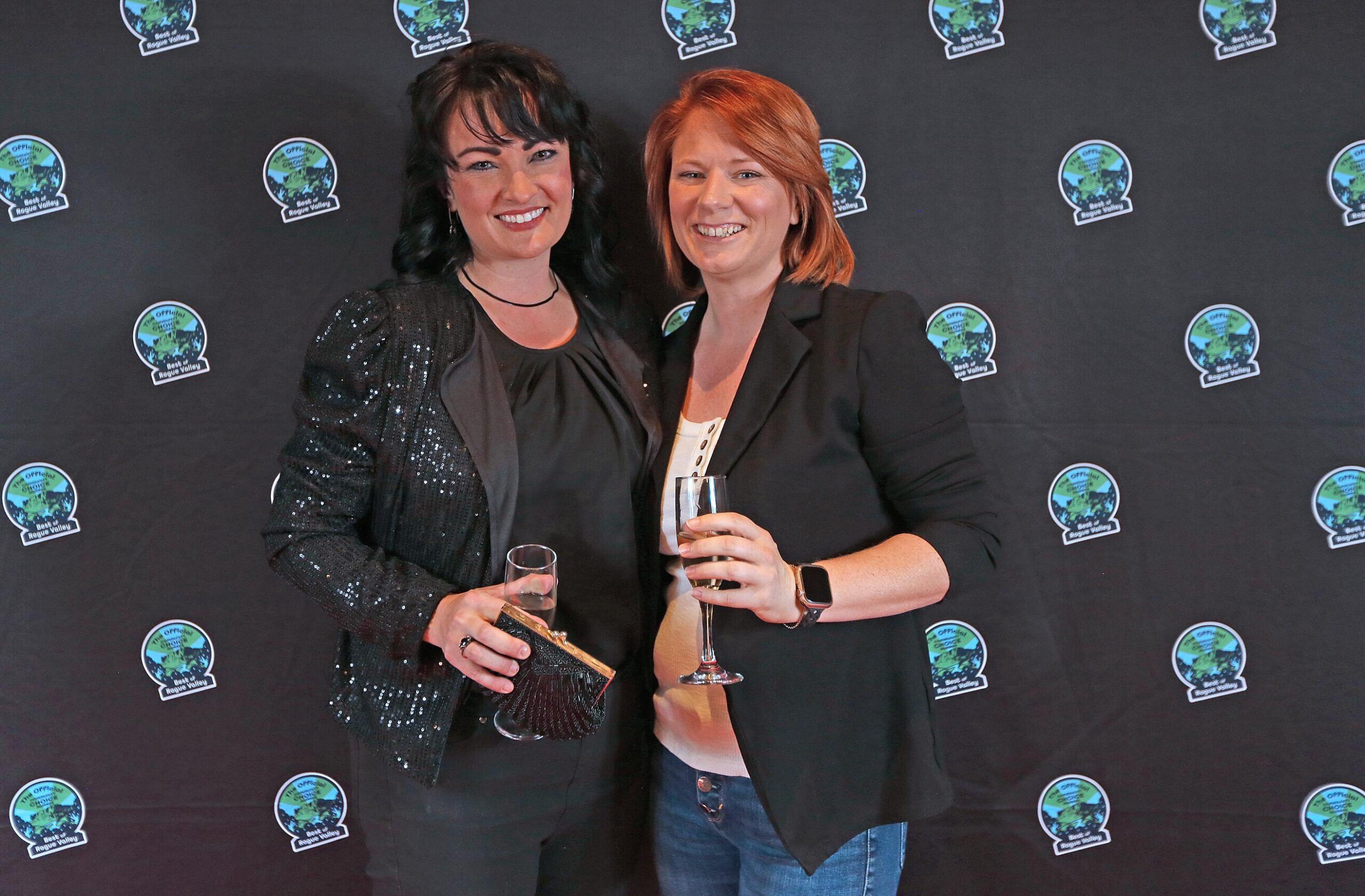 Loren and Kristy at the 2024 best of the rogue valley 